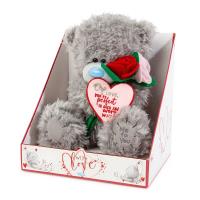 9" One I Love Flowers Verse Me to You Bear Extra Image 1 Preview